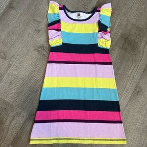 Tea collection rainbow stripe dress